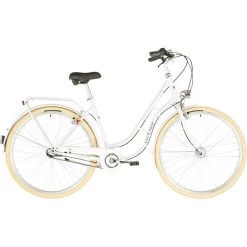 Ortler Vélos De Ville Homme Detroit N3 Col De Cygne, Blanc