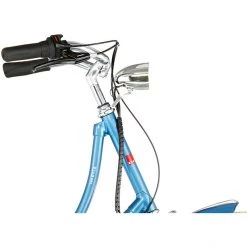 Ortler Vélos Hollandais Van Dyck Trapèze, Bleu -Vélos de ville Soldes Magasin ortler van dyck trapeze cristal blue 4