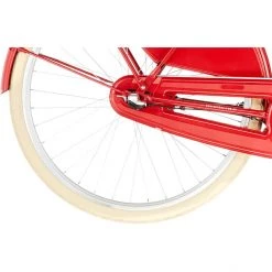 Ortler Vélos Hollandais Van Dyck Trapèze, Rouge -Vélos de ville Soldes Magasin ortler van dyck trapeze red 7