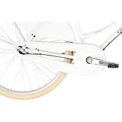 Ortler Vélos Hollandais Van Dyck Trapèze, Blanc -Vélos de ville Soldes Magasin ortler van dyck trapeze white 4