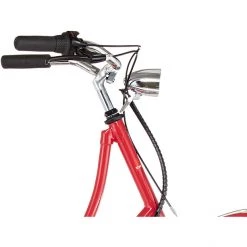 Ortler Vélos Hollandais Van Dyck Wave, Rouge -Vélos de ville Soldes Magasin ortler van dyck wave red 4