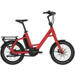 Qio Vélos De Ville électriques EINS AP-8 Nexus RBN 20", Rouge