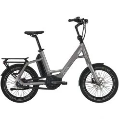Qio Vélos De Ville électriques EINS AP-8 Nexus RBN 20", Gris