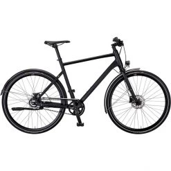 Rabeneick Vélos De Ville Homme TX7 Nexus 8-Speed Freewheel Gates Disc Diamond, Noir