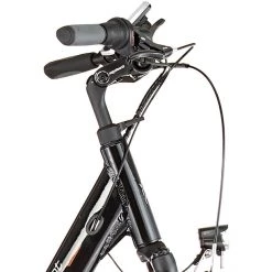 Vermont Vélos De Ville électriques E-Jersey 7 Vitesses RT, Noir -Vélos de ville Soldes Magasin vermont e jersey 7 speed rt black glossy blue 4