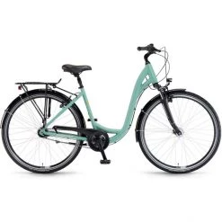Winora Vélos De Ville Femme Holiday N7 28" Col De Cygne, Vert
