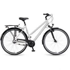 Winora Vélos De Ville Femme Holiday N7 Trapèze, Blanc