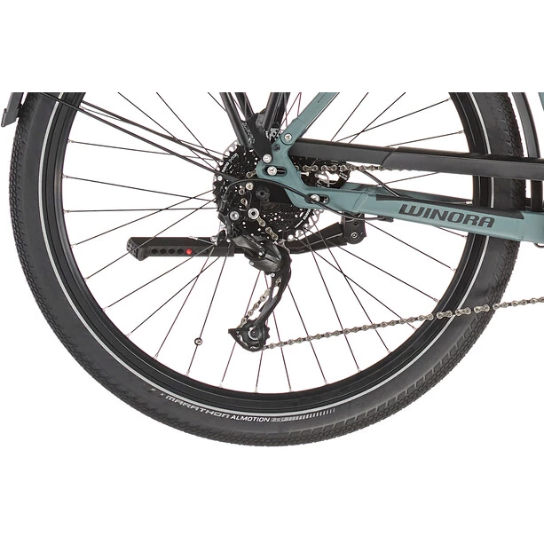 Winora Vélos De Ville électriques Sinus 9 Trapèze 27,5", Gris 8 Winora Vélos De Ville électriques Sinus 9 Trapèze 27,5", Gris – Image 6