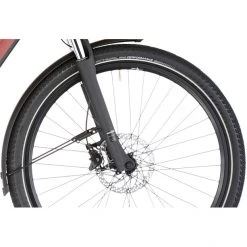 Winora Vélos De Ville électriques Sinus N5f Col De Cygne 27.5" Pouces, Rouge -Vélos de ville Soldes Magasin winora sinus n5f 275 wave maroon red matt 5