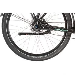 Winora Vélos De Ville électriques Sinus R8 Trapèze 27,5", Noir -Vélos de ville Soldes Magasin winora sinus r8 275 trapezoid shadow green 7