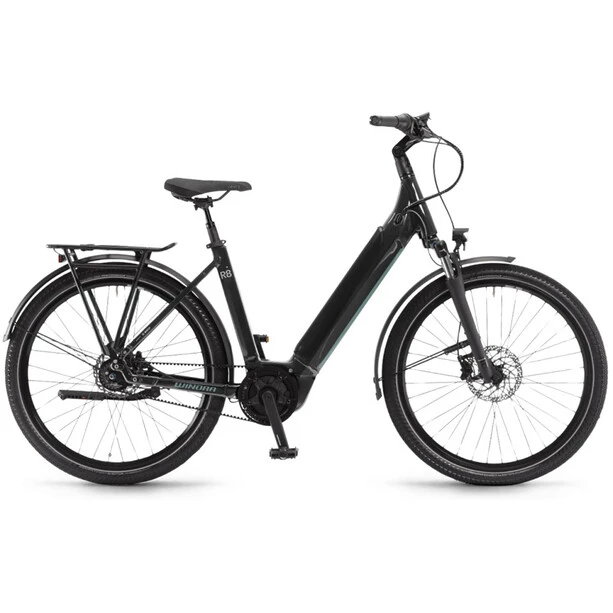 Winora Vélos De Ville électriques Sinus R8 Col De Cygne 27.5" Pouces, Noir 3 Winora Vélos De Ville électriques Sinus R8 Col De Cygne 27.5" Pouces, Noir