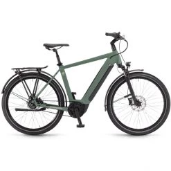 Winora Vélos De Ville électriques Sinus R8f Eco Diamant, Olive
