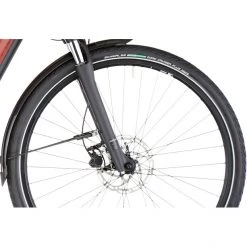 Winora Vélos De Ville électriques Tria N8f Eco Col De Cygne, Rouge -Vélos de ville Soldes Magasin winora tria n8f eco wave velvet red matt 5